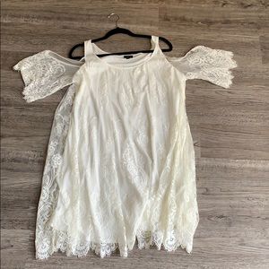 Cream/white dress! Torrid size 1!
